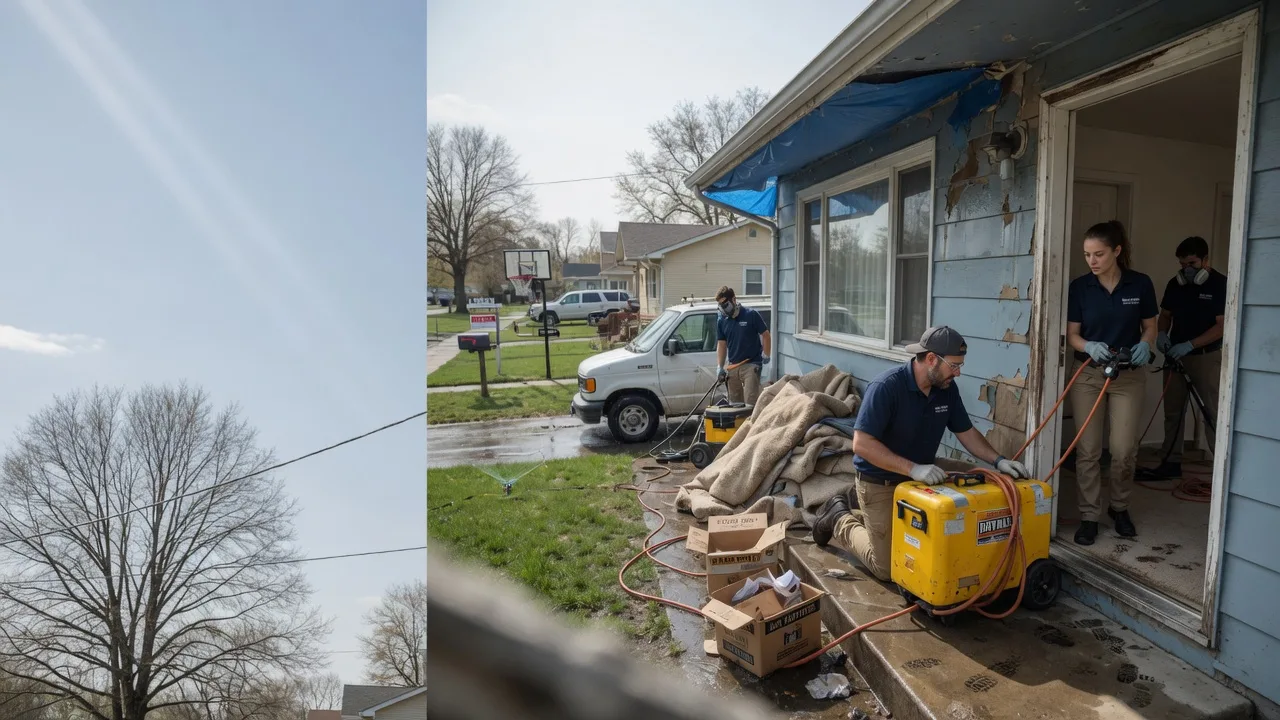 Basement Flood Cleanup in Harrold, TX near me